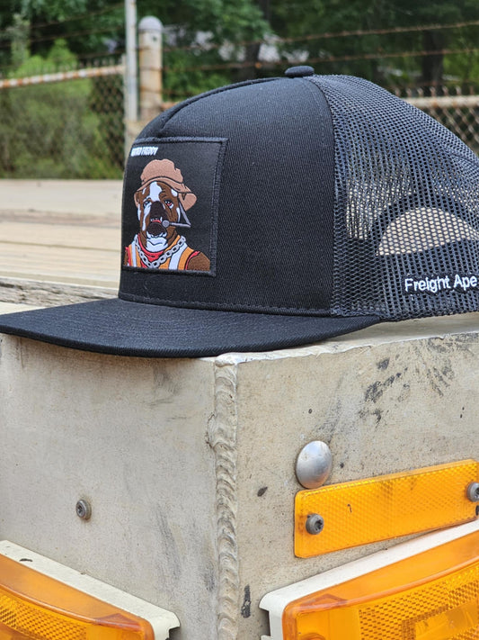 Black Flatbed Freddy Cap