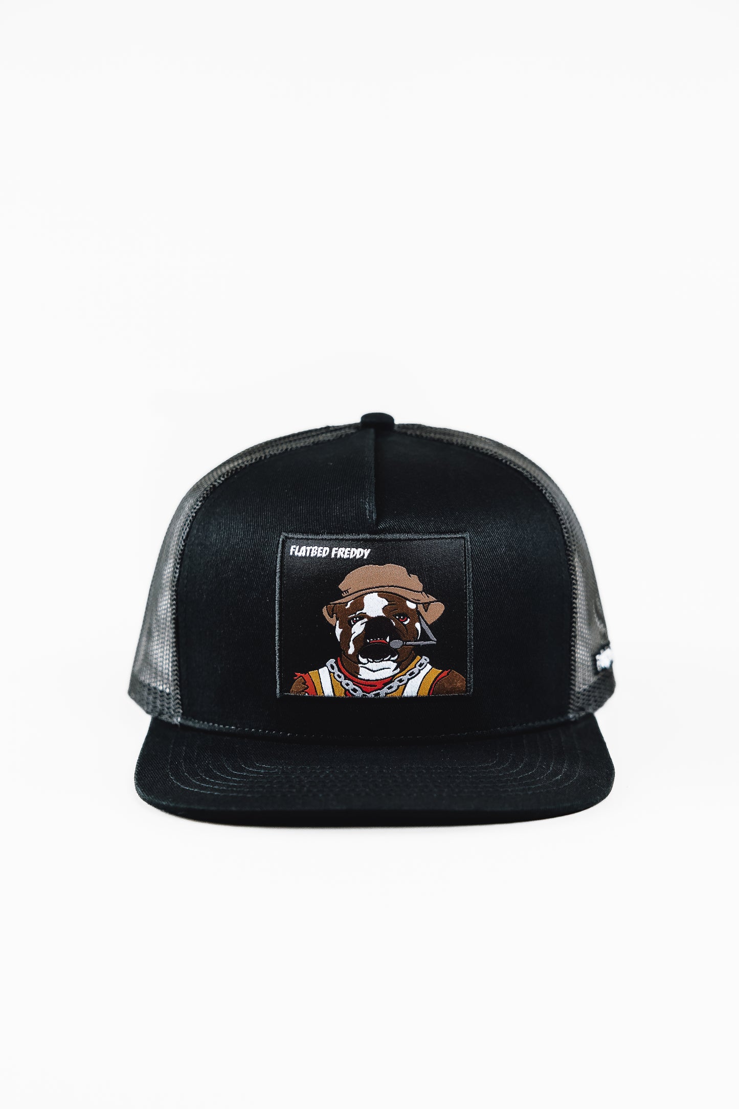 Black Flatbed Freddy Id Cap