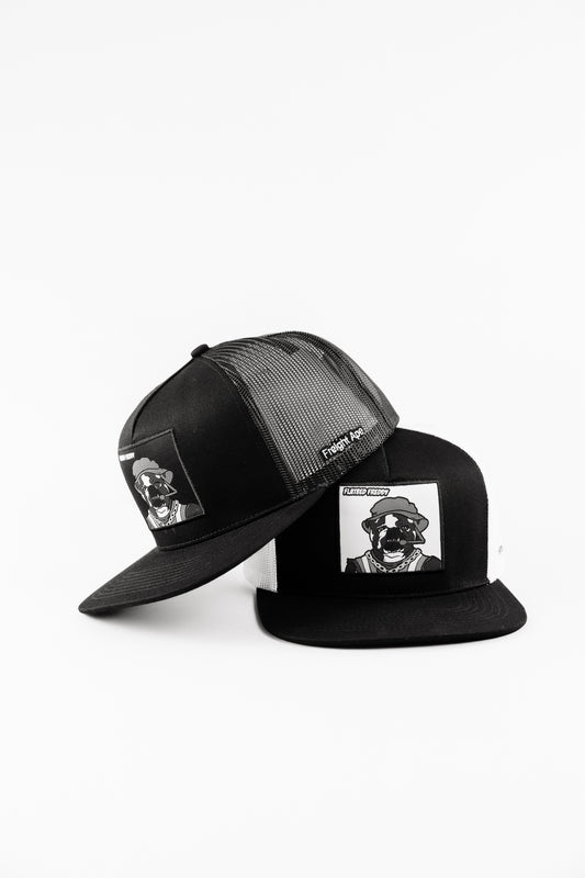Black Flatbed Freddy Id Cap