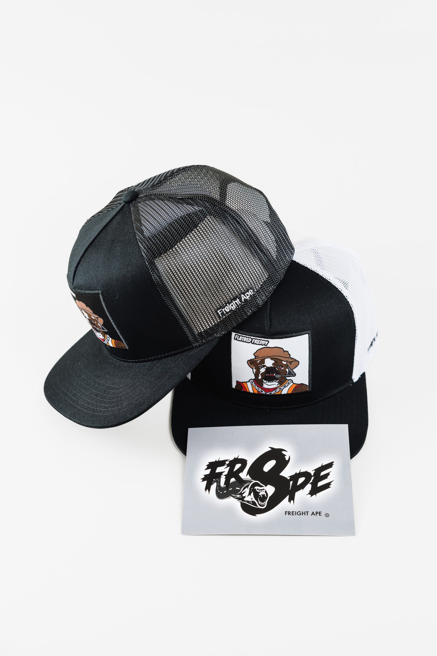 Black Flatbed Freddy Id Cap